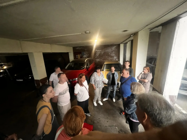 В Жуковском прошла встреча с жителями дома, пострадавшего в результате атаки беспилотника