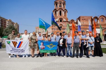Общественники приняли участие в памятном митинге в честь Дня ВДВ