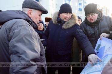 В г.о.Ступино проходят встречи с жителями по вопросу благоустройства дворовых территорий