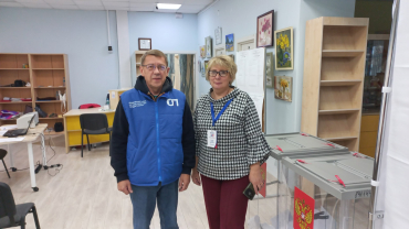В Сергиево-Посадском округе — второй день голосования.