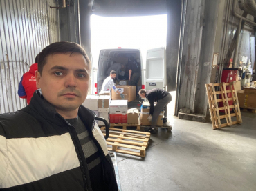 Гуманитарная помощь собранная силами жителей городское округа Лыткарино отправлена в логистический центр в г.о. Домодедово