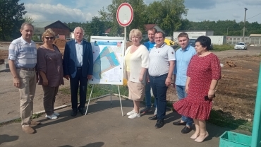В Ступино прошла проверка хода работ по благоустройству привокзальной площади