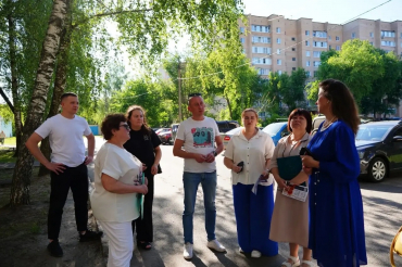Председатель комиссии по ЖКХ Общественной палаты м.о. Шатура Кузнецова Наталья Семёновна приняла участие во встрече с жителями