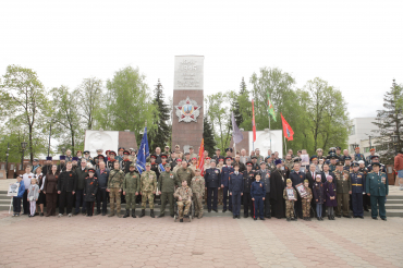 Связь поколений у Вечного огня: Богородский округ встретил 81-ю годовщину Великой Победы