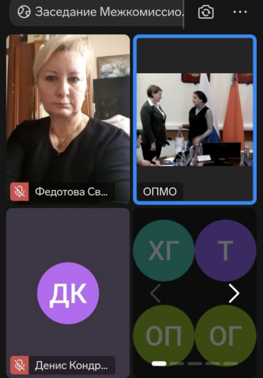 Председатель комиссии по социальным вопросам Общественной палаты г. о. Котельники приняла участие в заседании Межкомиссионной рабочей группы по вопросам демографии и защиты семьи и детей