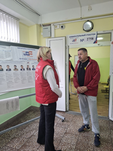 Александр Шульгин проверил избирательные участки