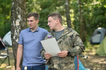 Практическое занятие по тактической медицине прошло на военно‑спортивных сборах