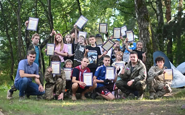 Практическое занятие по тактической медицине прошло на военно‑спортивных сборах