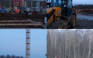 Члены Общественной палаты провели очередной мониторинг строительства школы