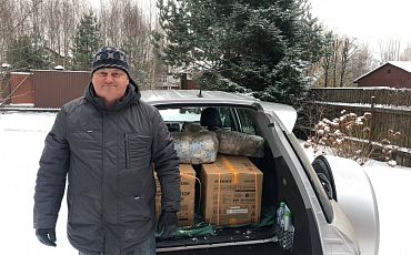 Руководитель Павлово-Посадского "Боевого братства" Олег Кондаков передал от ветераны боевых действий отличные керамические электронагреватели для ребят в зону СВО.