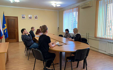  Ольга Николаевна Третьякова приняла участие в работе муниципального штаба. 